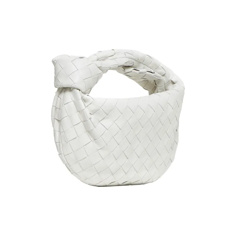 Bottega Veneta Leather Handbag Mini Women's White-1