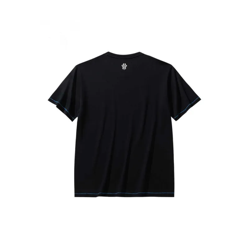 Anta Basketball Collection T Shirt Unisex Basic Black-1