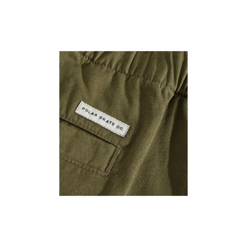 POLAR SKATE CO FW24 Casual Pants Men's Yellow Green-3