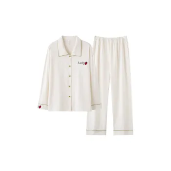 WANANNI Pajama Set Women's White