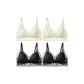 4 Pack-Milk White 2+Black 2