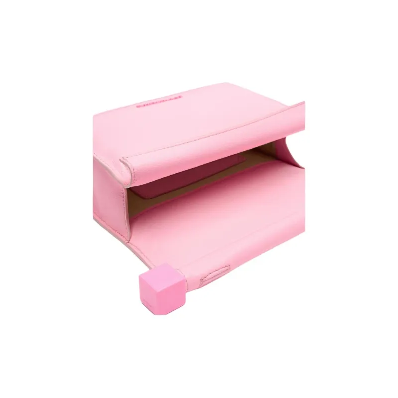 Jacquemus Rond Carré Logo Detailed Clutch Bag-4