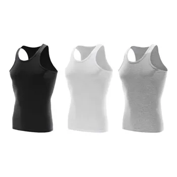 Cotton Gene Tank Tops Men's 3 Pack