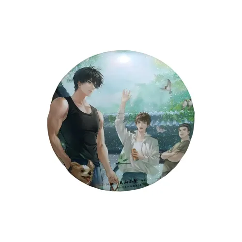 GUANGBO Instant Noodle Badge, Wu Shan Small Gathering, Merch Badges