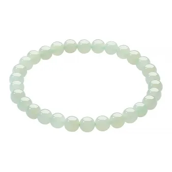 CHOW TAI SENG Hetian Jade Bracelet Plain Circle White Jade Women's
