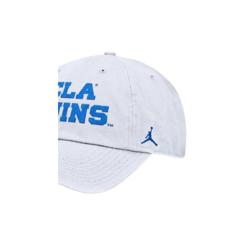 Jordan 100% Cotton Baseball Caps Men's White-2
