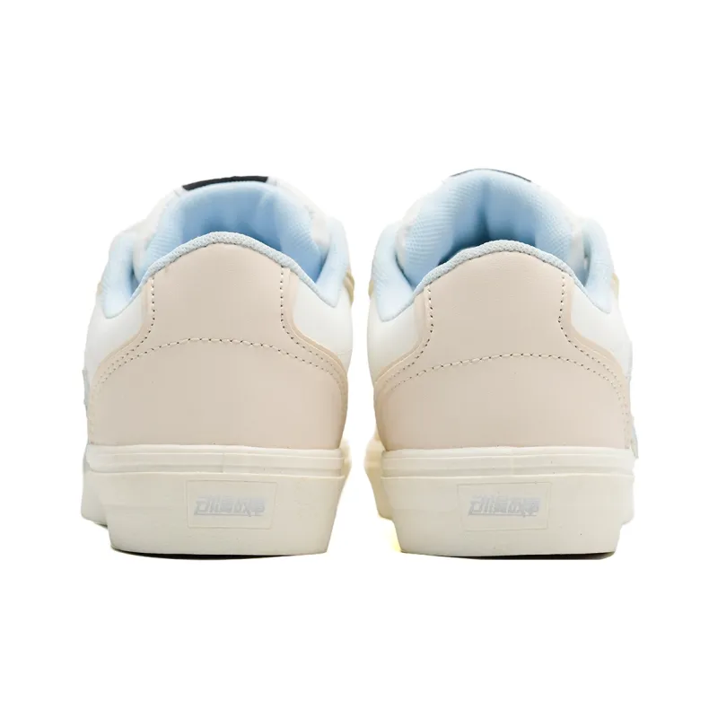 Anime Story Slip Resistant, Abrasion Resistant, Lightweight, Breathable Low Top Skateboard Shoes Unisex White Blue-5