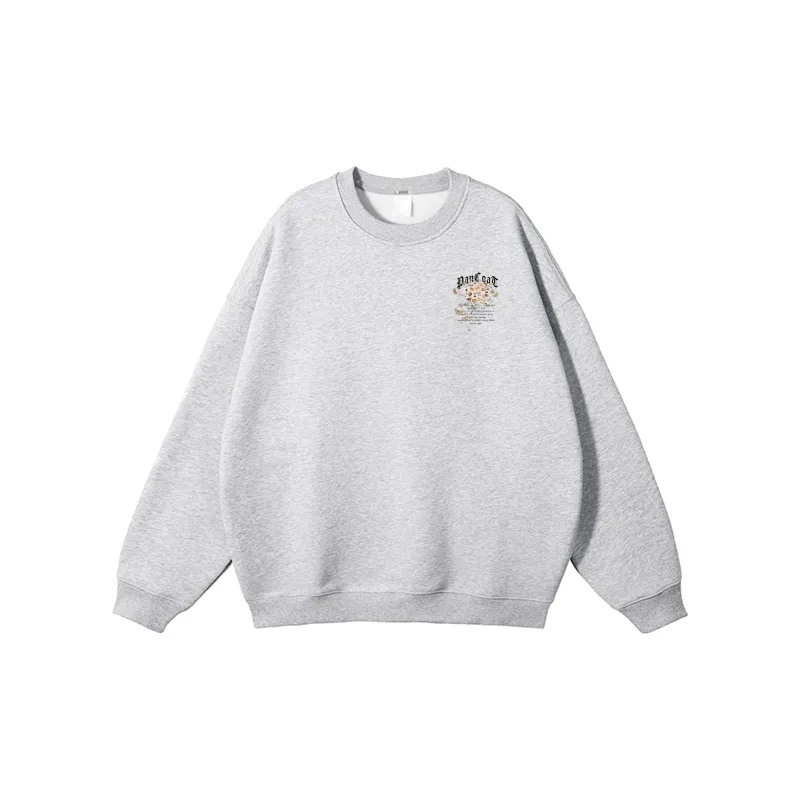 Pancoat Sweatshirt Unisex White-9