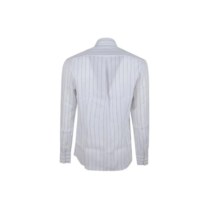 Brunello Cucinelli Striped Button Up Shirt-1