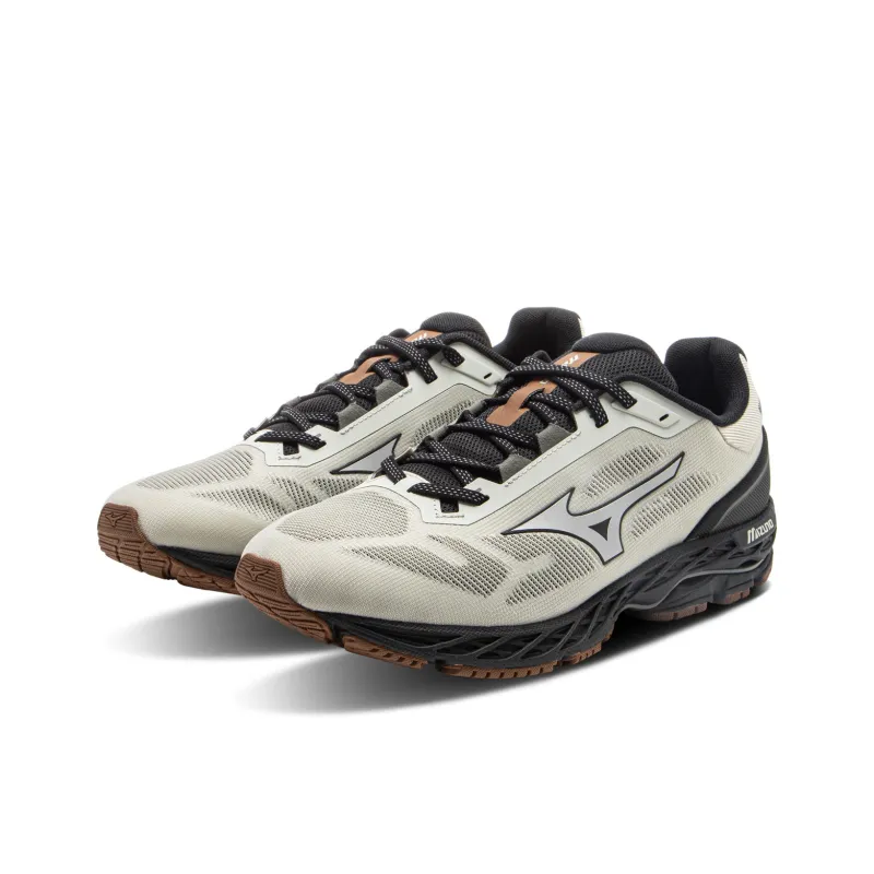 Mizuno Wear-Resistant Breathable Supportive Rebound Low-Top Casual Shoes Unisex Cool Gray-2