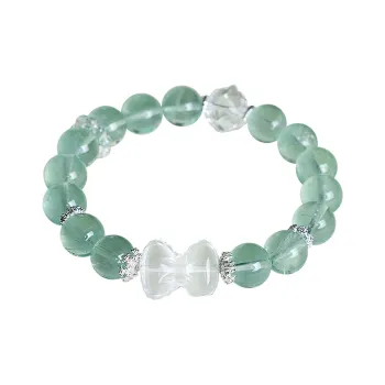 ZHOUBAIFU Crystal Bracelets Unisex