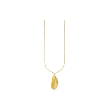 ANNI LU 18K Gold Gold-Plated Pearl Necklaces Unisex Gold