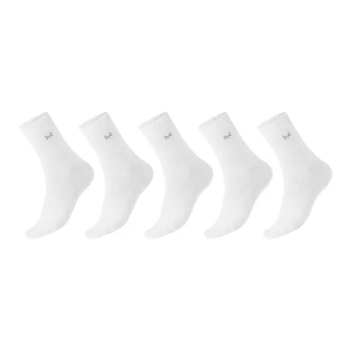 MIIOW Mid Calf Socks Men's 5 Pack
