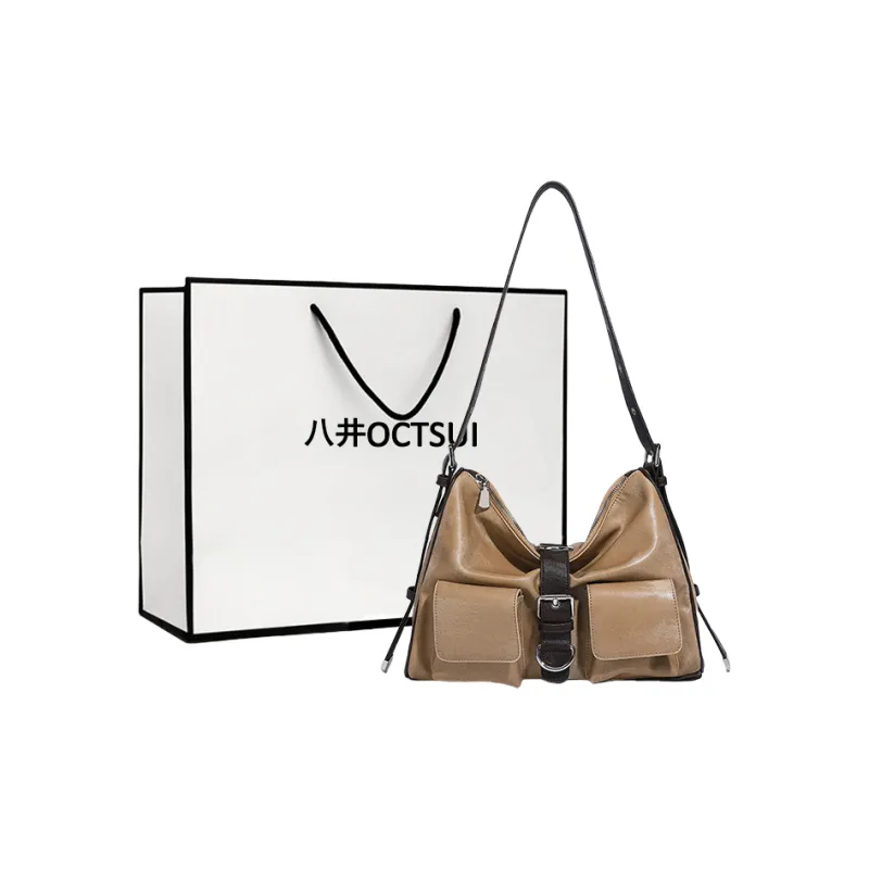 OCTSUI PU Shoulder Bag Women's Multicolor-0