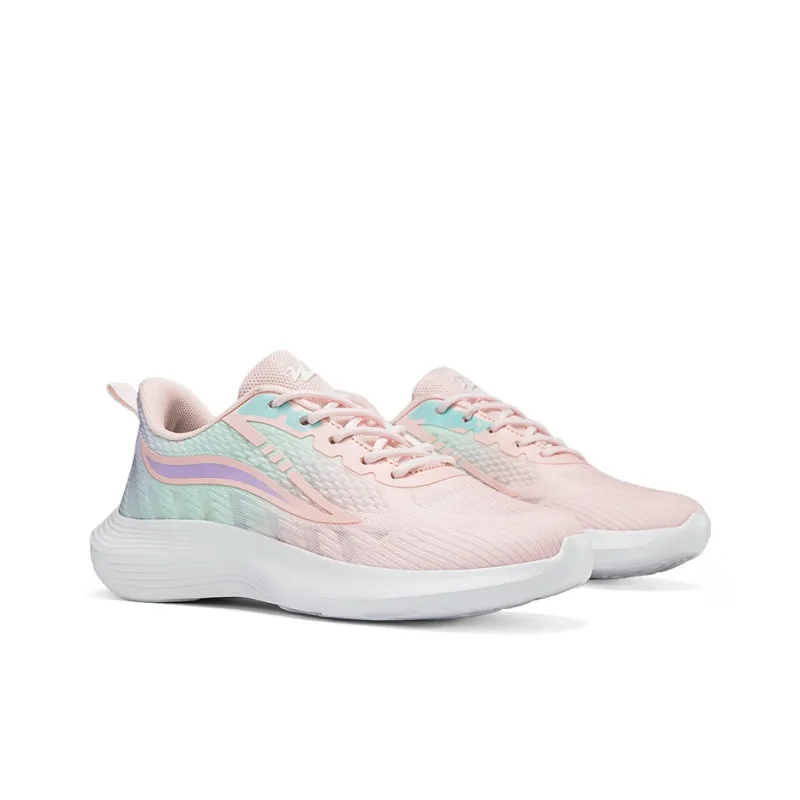 Binary Cushioning Height Increasing Lightweight Breathable Low Top Running Shoes Women's-3