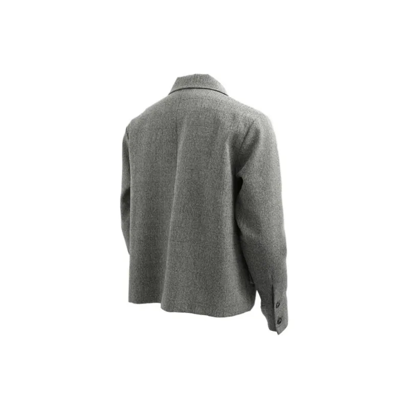Jackets & Coats Stylish Choices Unisex Asphalt Gray Tone-1