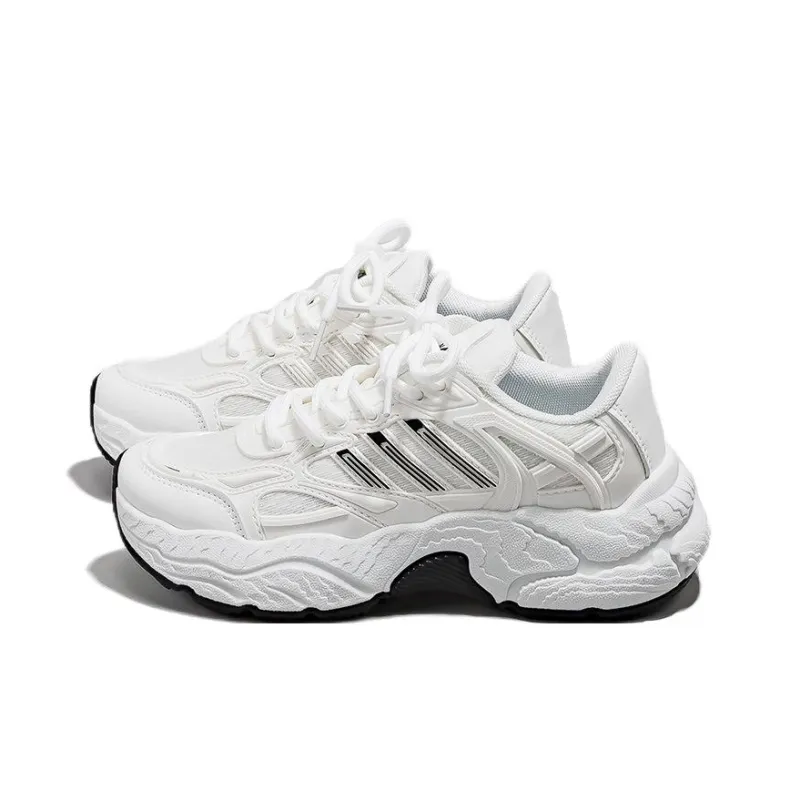 KATHRYN WILSON Durable Breathable Lightweight Low-Top Chunky Sneakers Women's-8