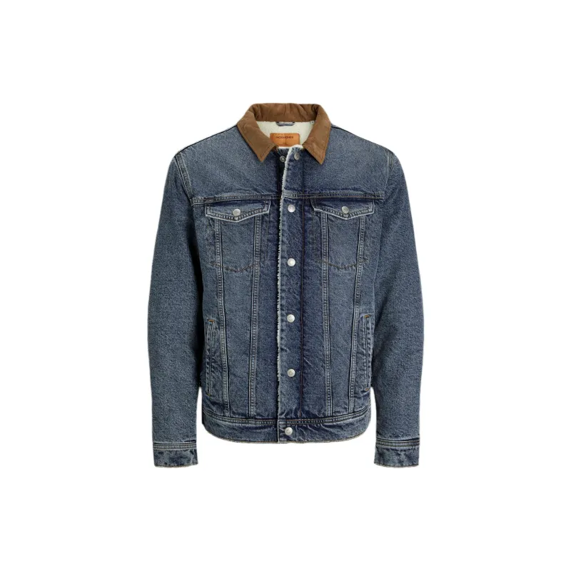 JACK JONES· Denim Jacket Men's Blue-0