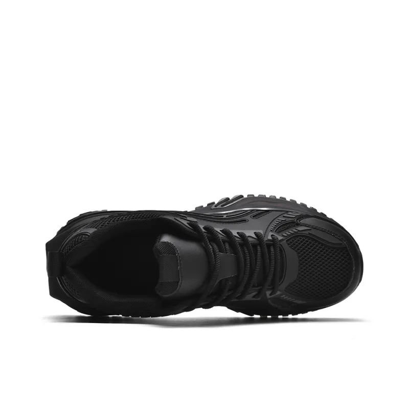 OFFER-AITR Cushioned Slip-Resistant Abrasion-Resistant Low-Top Chunky Sneakers Men's-3