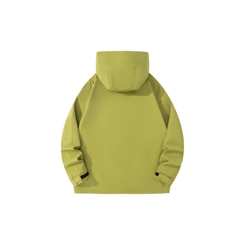Jeep Waterproof Breathable Wear Resistant And Warm Windbreaker Jacket Unisex-5