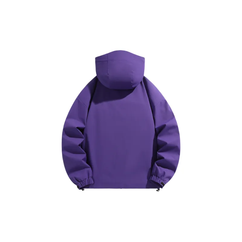 Feiyue Water-Resistant Windproof Warm Water-Repellent Windbreaker Jacket Unisex-54