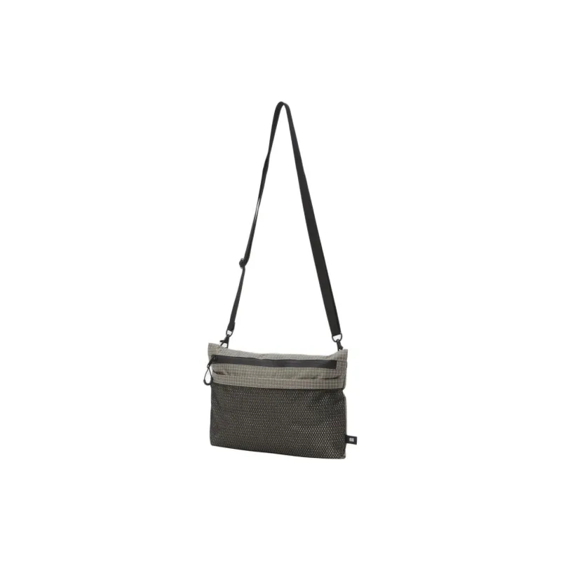 KOLON SPORT Nylon Shoulder Bag Unisex Dark Beige-0