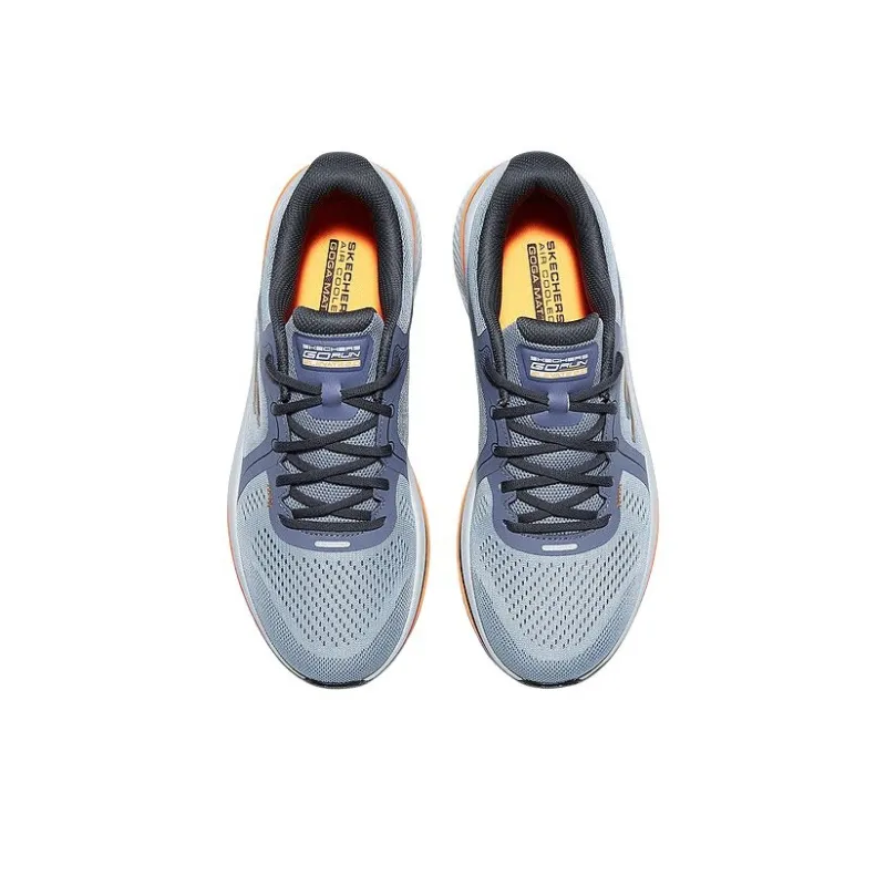 Skechers MEN'S GO Anti-Slip Wear-Resistant Low-Top Running Shoes Men's Gray-2