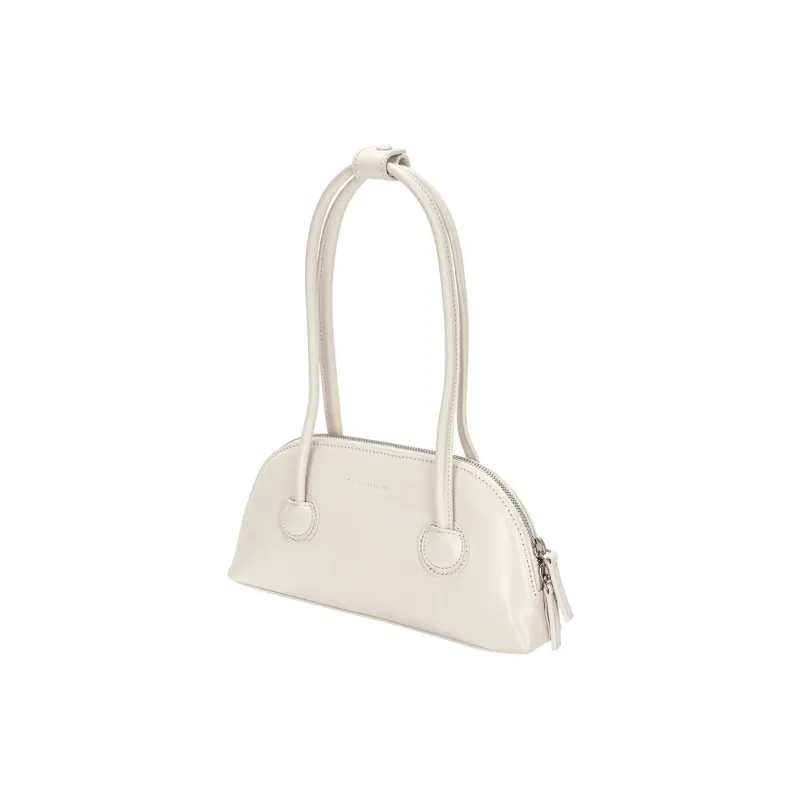 MARGESHERWOOD Logo stamp Leather Shoulder Bag-1