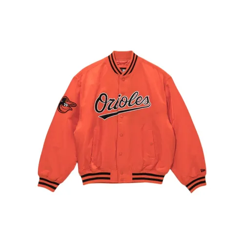 New Era Puffer Jacket Women's Orange