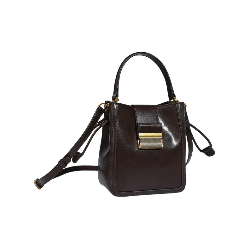 OCTSUI PU Bucket Bags Shoulder Bag Crossbody Bag Handbag Women's Multicolor-2
