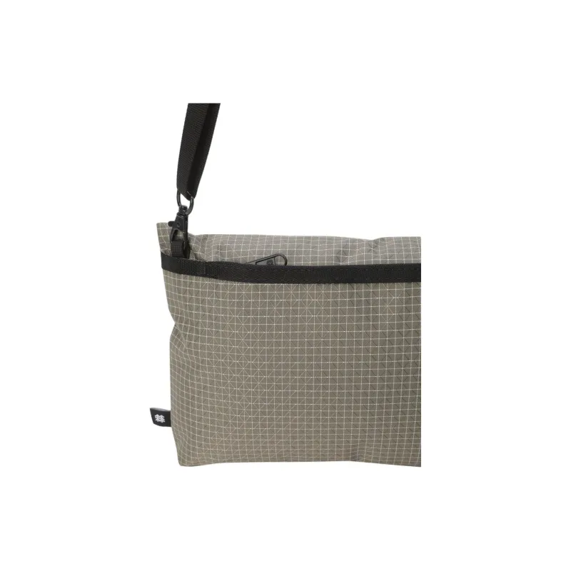KOLON SPORT Nylon Shoulder Bag Unisex Dark Beige-4