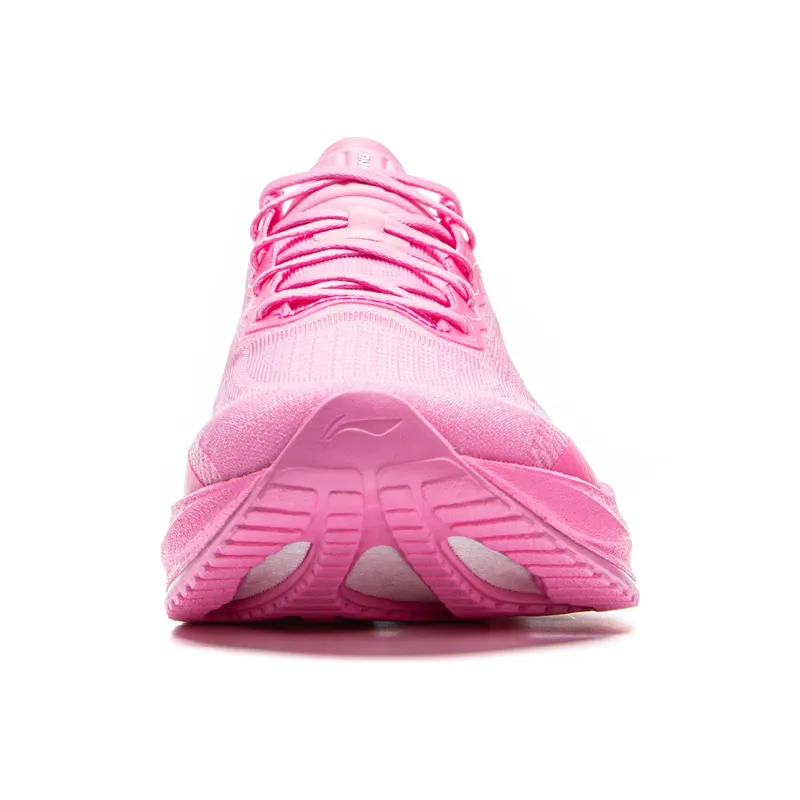 LiNing Super-Light 22 Cushioned Slip-Resistant Abrasion-Resistant Breathable Low-Top Running Shoes Women's Rose Red-4