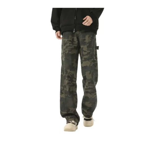 PAINT STAIN Jeans Unisex Classic Camouflage Tone