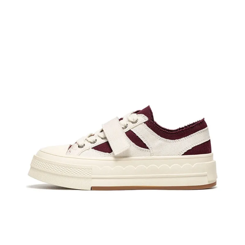 Beau Today Slip-Resistant Cushioning Abrasion-Resistant Low-Top Skateboard Shoes Women's-4