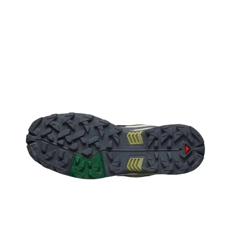 SALOMON X ULTRA 5 Abrasion-Resistant Low-Top Trekking Shoes Men's Green-4