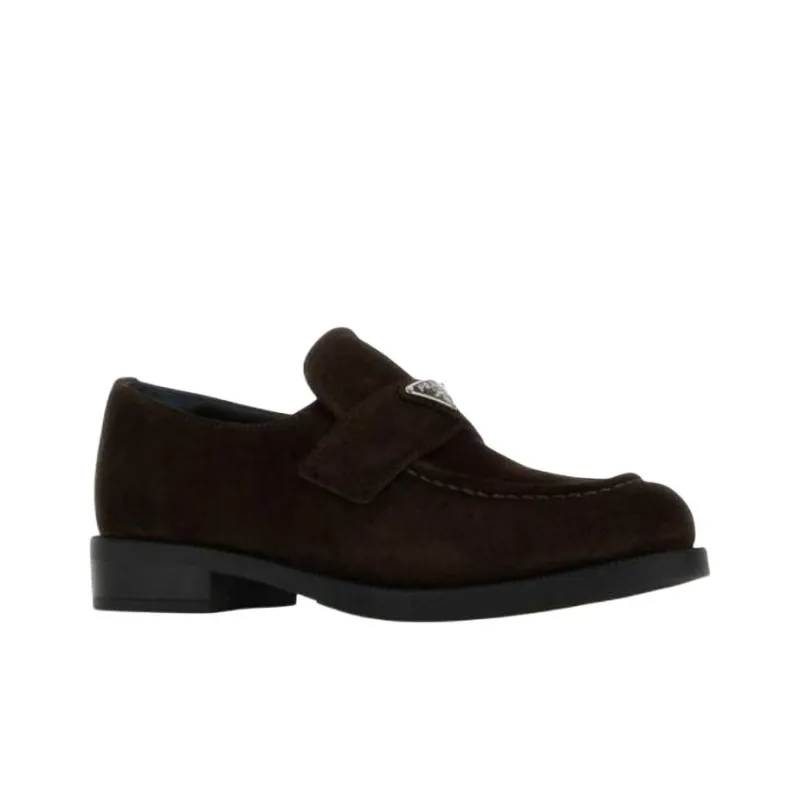 PRADA Loafers Women's Dark Brown-2