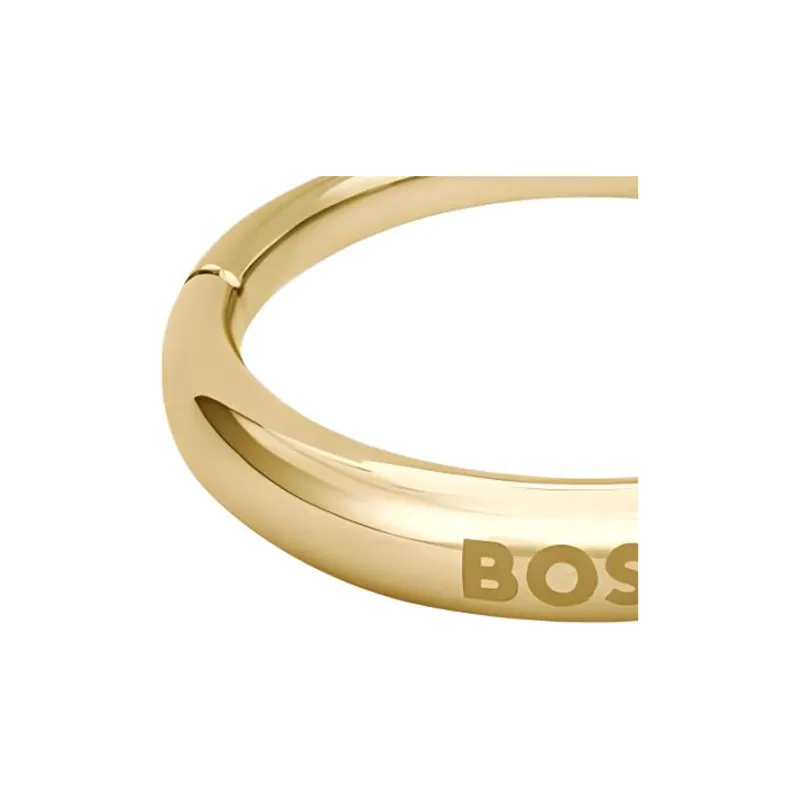 HUGO BOSS Stainless Steel Rings Women's Gold-2