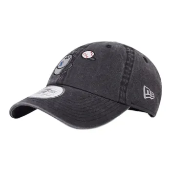 New Era Cotton Baseball Caps Unisex Black