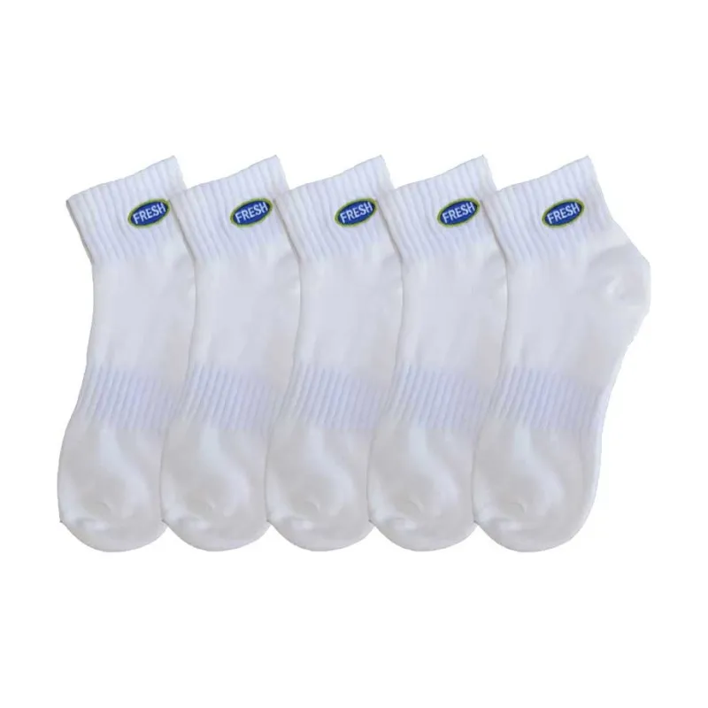MIIOW Mid Calf Socks Unisex 5 Pack-26