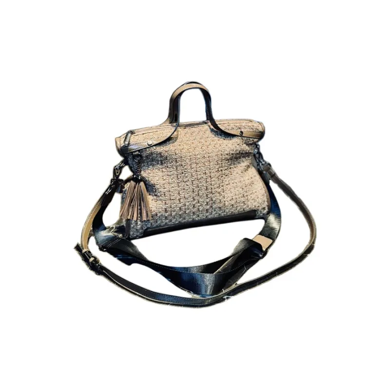 BEMIX PETS Cow Leather Handbag Regular Women's Multicolor-4