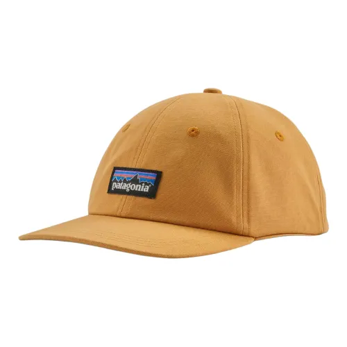 Patagonia Organic Cotton Recycled Fishnet Canvas Baseball Caps Unisex Earth Yellow