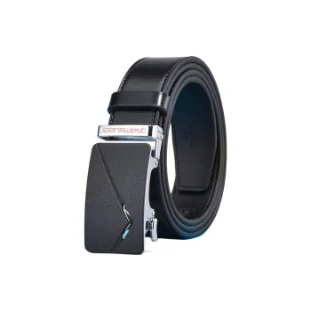 JEANSWEST Cow Leather Belts Men's Width 3.4cm