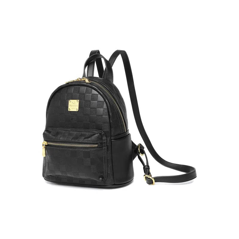 BOBDOG PU Backpack Women's Ecru/Black-7