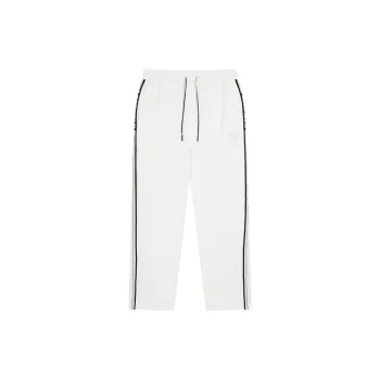 FUN Knitted Sweatpants Men White