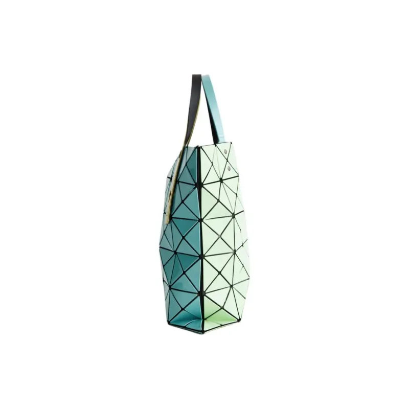 ISSEY MIYAKE Polyvinyl Chloride Handbag Women's Turquoise-2