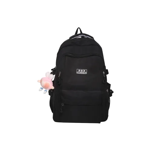 Travel Nylon Backpack Regular Women's Multicolor