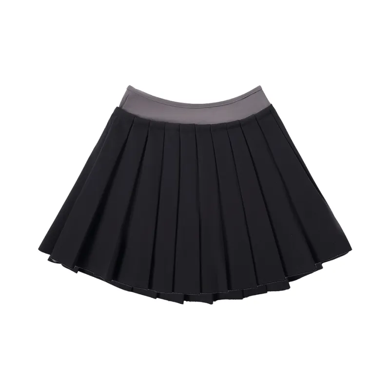 LALABOBO Casual Short Skirts Women's Black-1