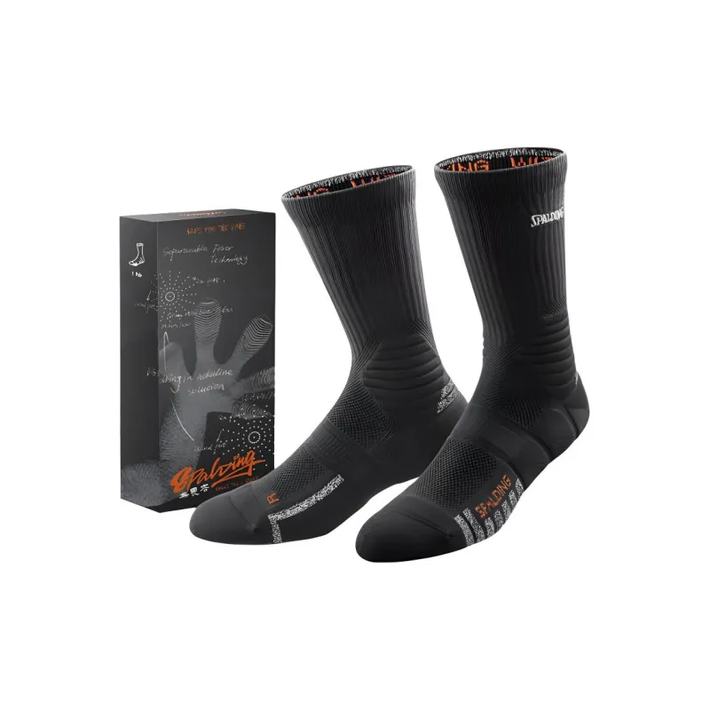 SPALDING Unisex Basketball Socks-9