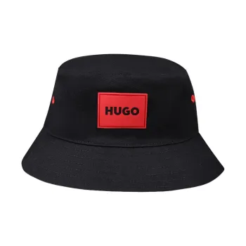 HUGO BOSS Cotton Bucket Hats Kids' Black