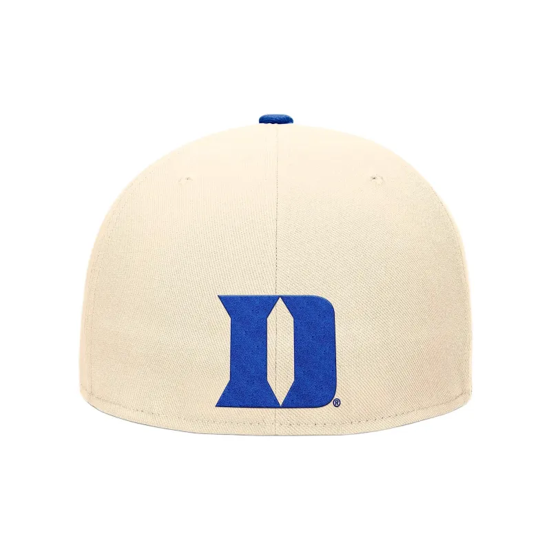 Nike Duke Blue Devils Primetime True Men's Nike Dri FIT College Fitted Hat-1